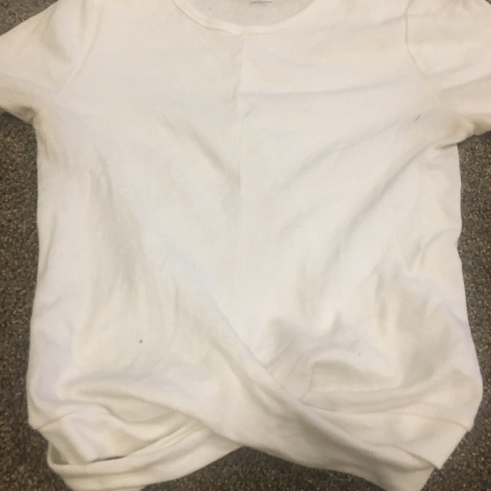 Hollister twist front tee